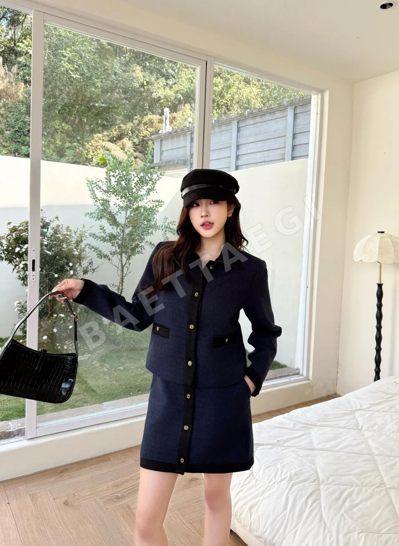 구찌 라펠 블레이저 자켓 91754