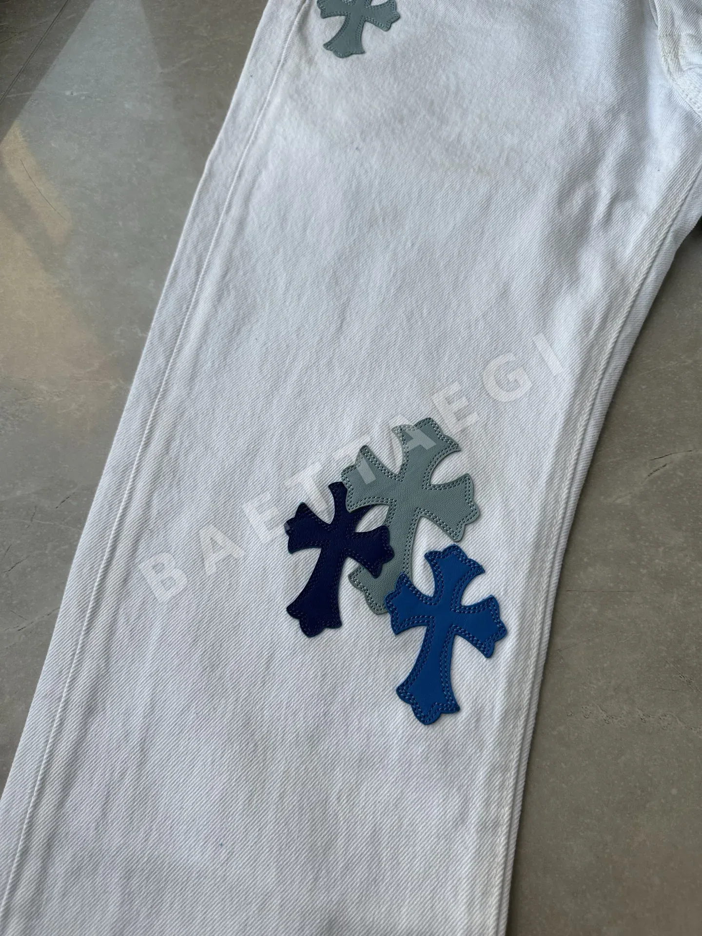 크롬하츠 오더메이드 핸드메이드 남성 바지 상세 이미지 7