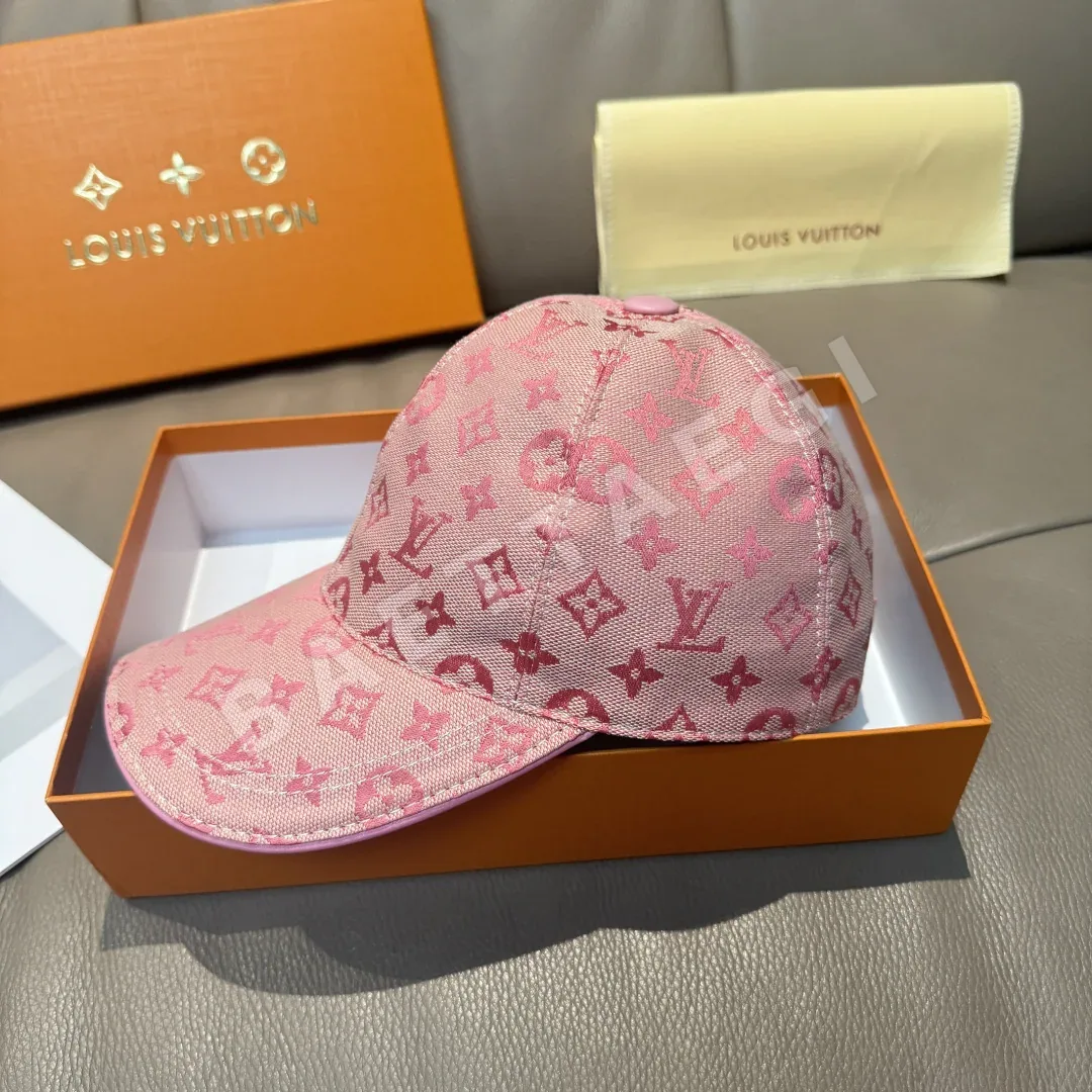 루이비통 LV 데님 자카드 베이스볼 캡 상세 이미지 2