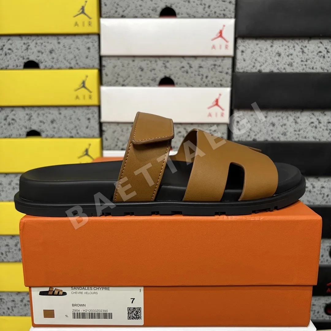 에르메스 [YX] 205753 Hermes Chypre Sandal /