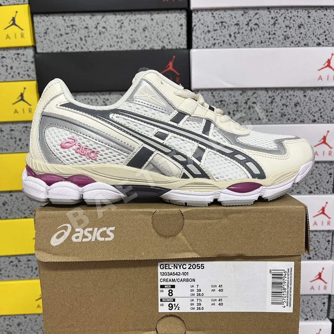아식스 [M] 젤 NYC 2055 1203A524-101 200495 Asics Gel-NYC 2055 Cream Carbon