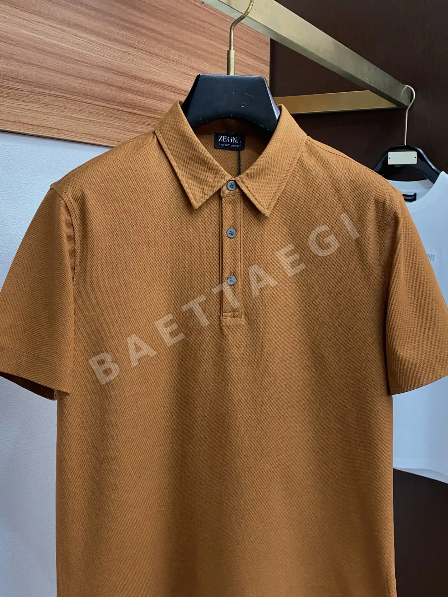 제냐 남성 클래식 반팔 폴로셔츠 M~3XL 상세 이미지 2