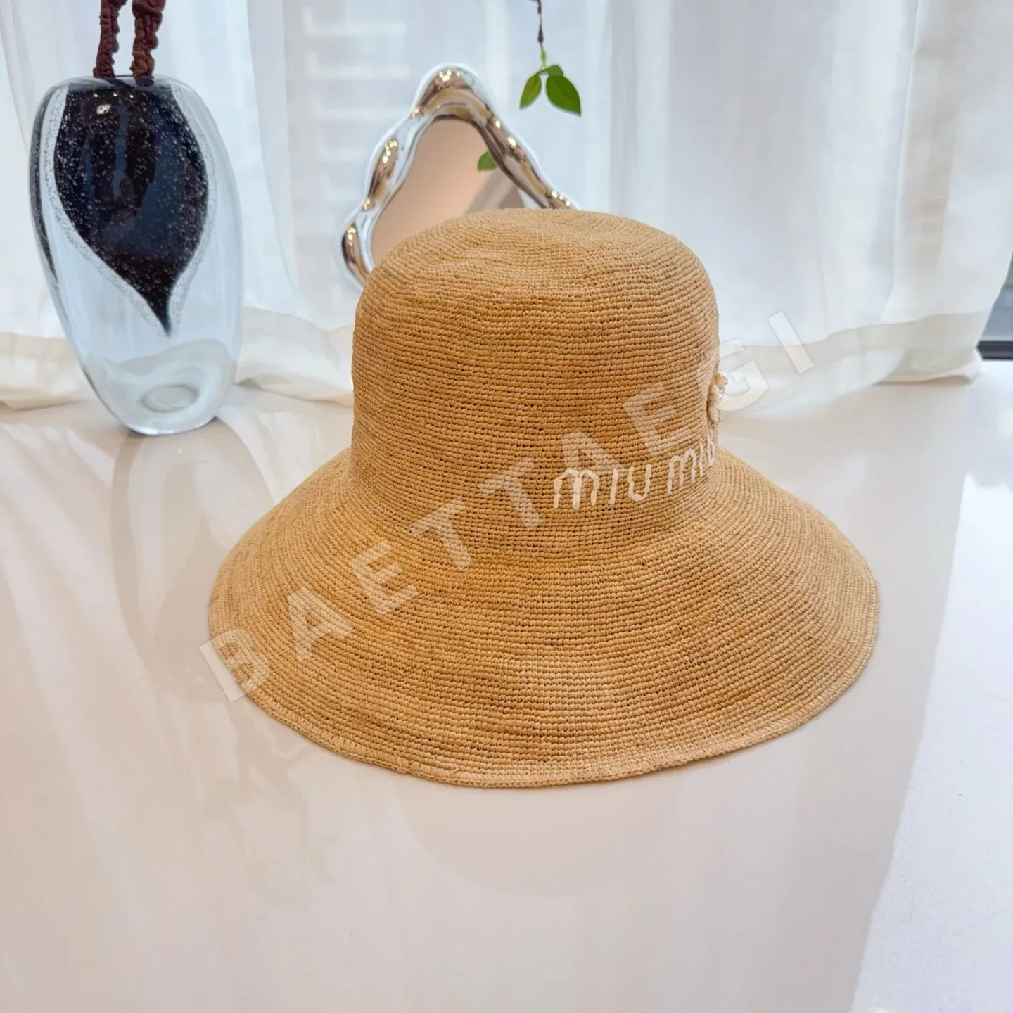 미우미우 모자 80848 Miu Miu Cap 상세 이미지 5