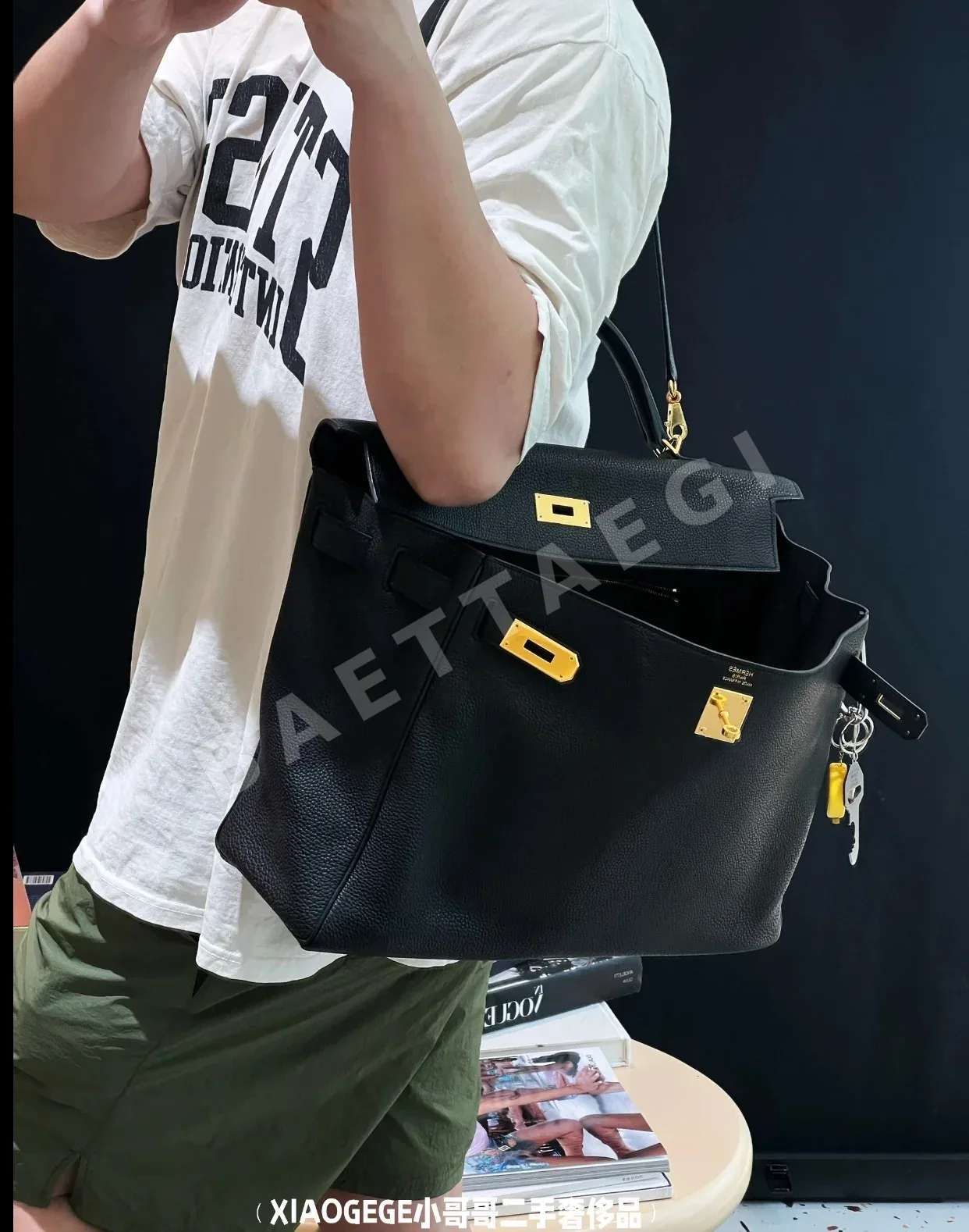 에르메스 켈리 40 cm 가방 상세 이미지 11