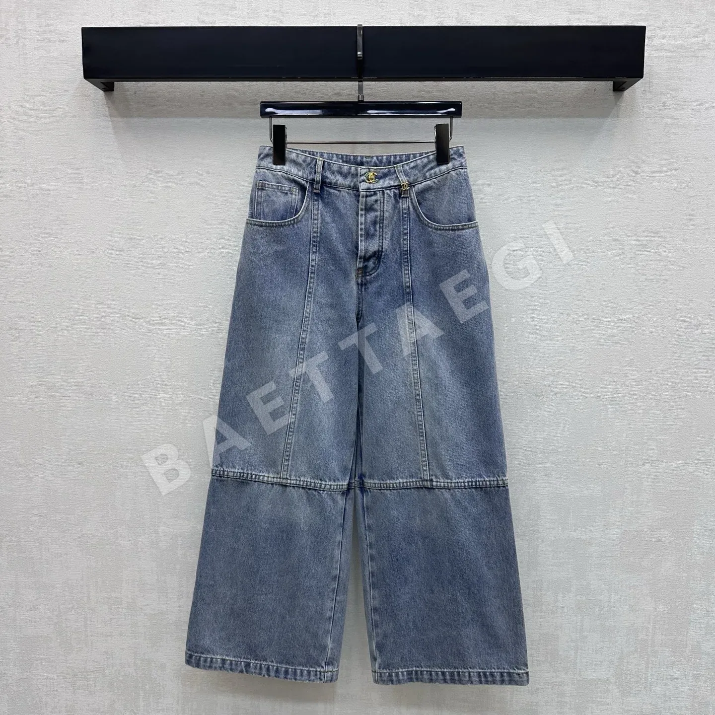 샤넬 맞춤 제작 면 바지 199877