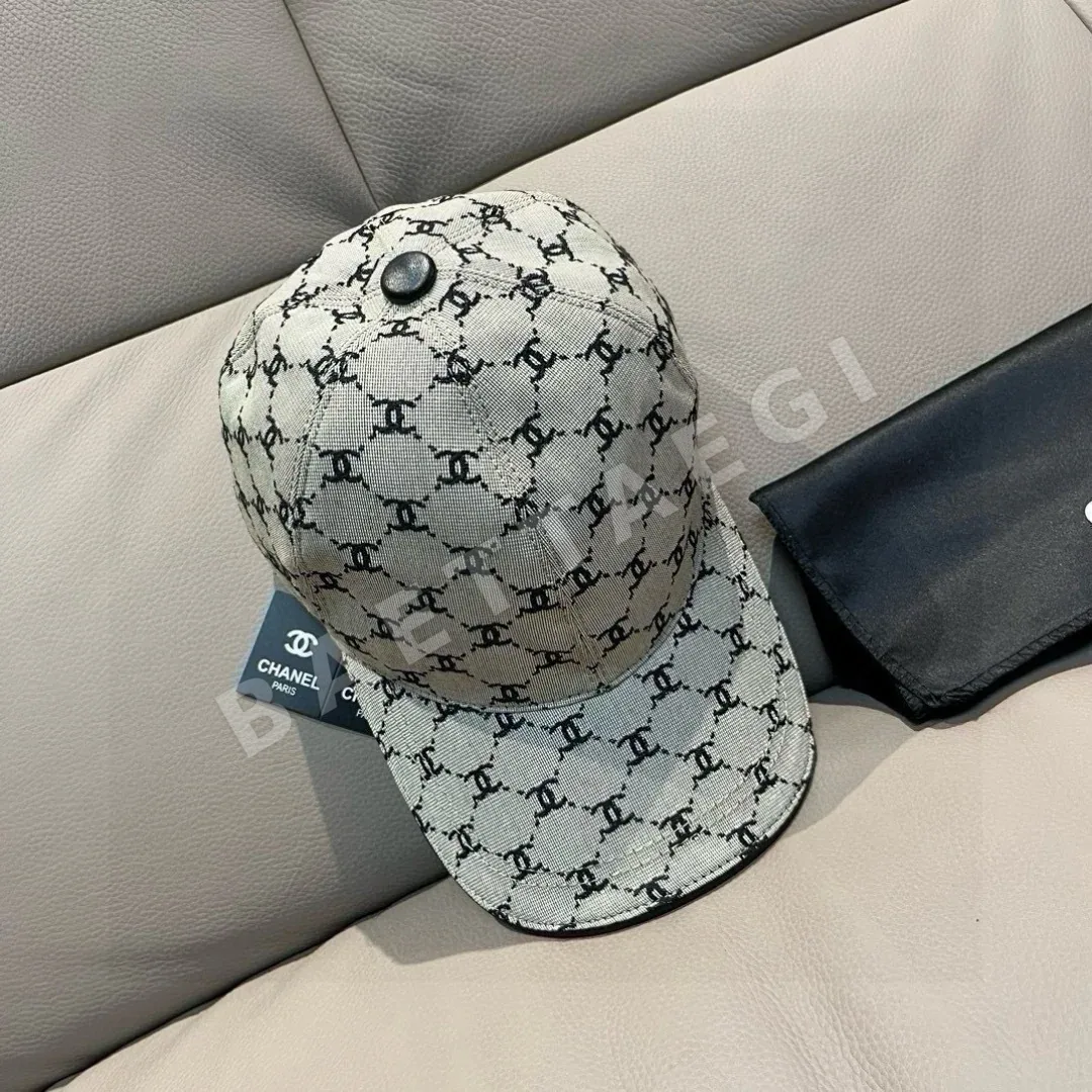 샤넬 더블 C 자카드 캡 상세 이미지 1