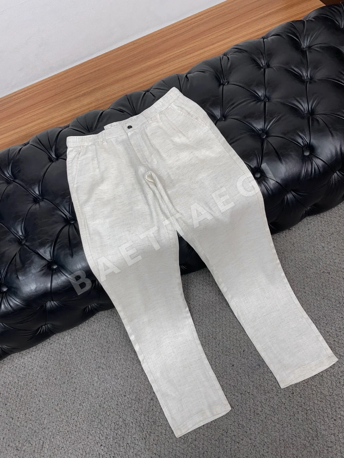 브루넬로쿠치넬리 린넨 캐주얼 남성 바지 상세 이미지 6