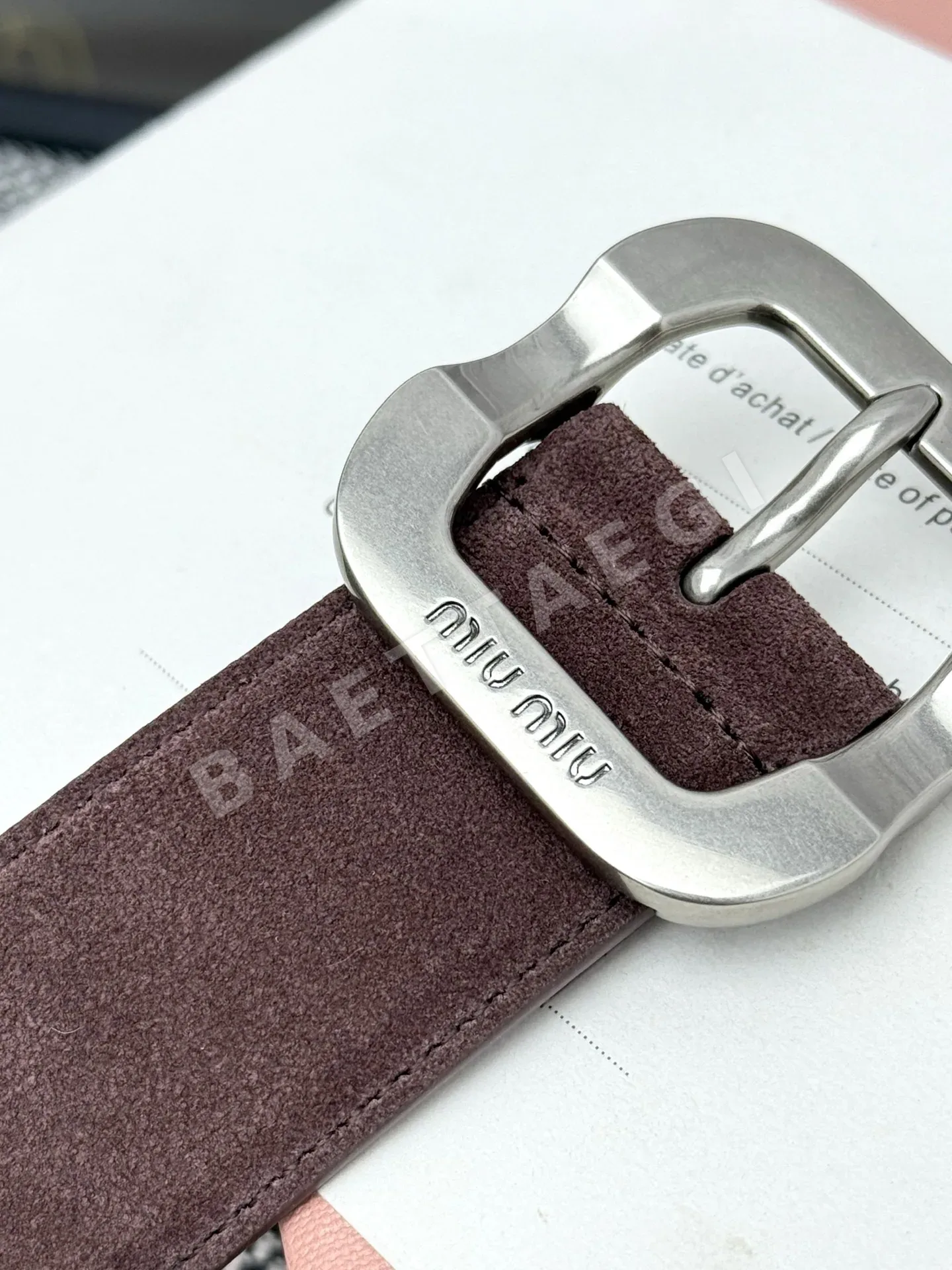미우미우 벨트 57921 Miu Miu Belt 상세 이미지 8
