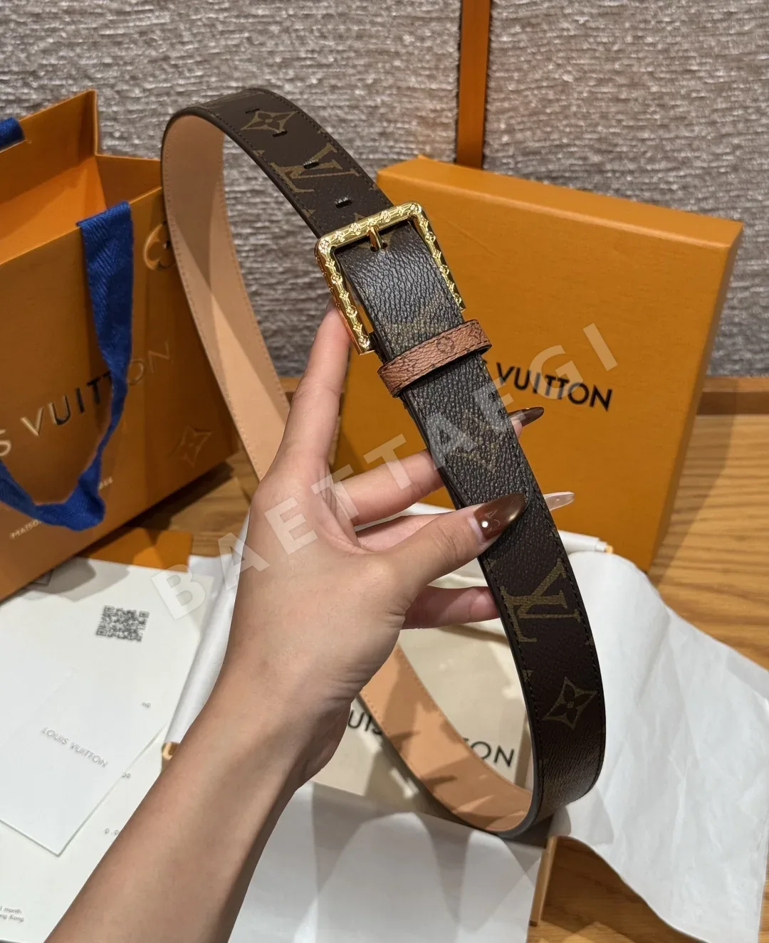 루이비통 JD350 슬림 리버시블 벨트 상세 이미지 3