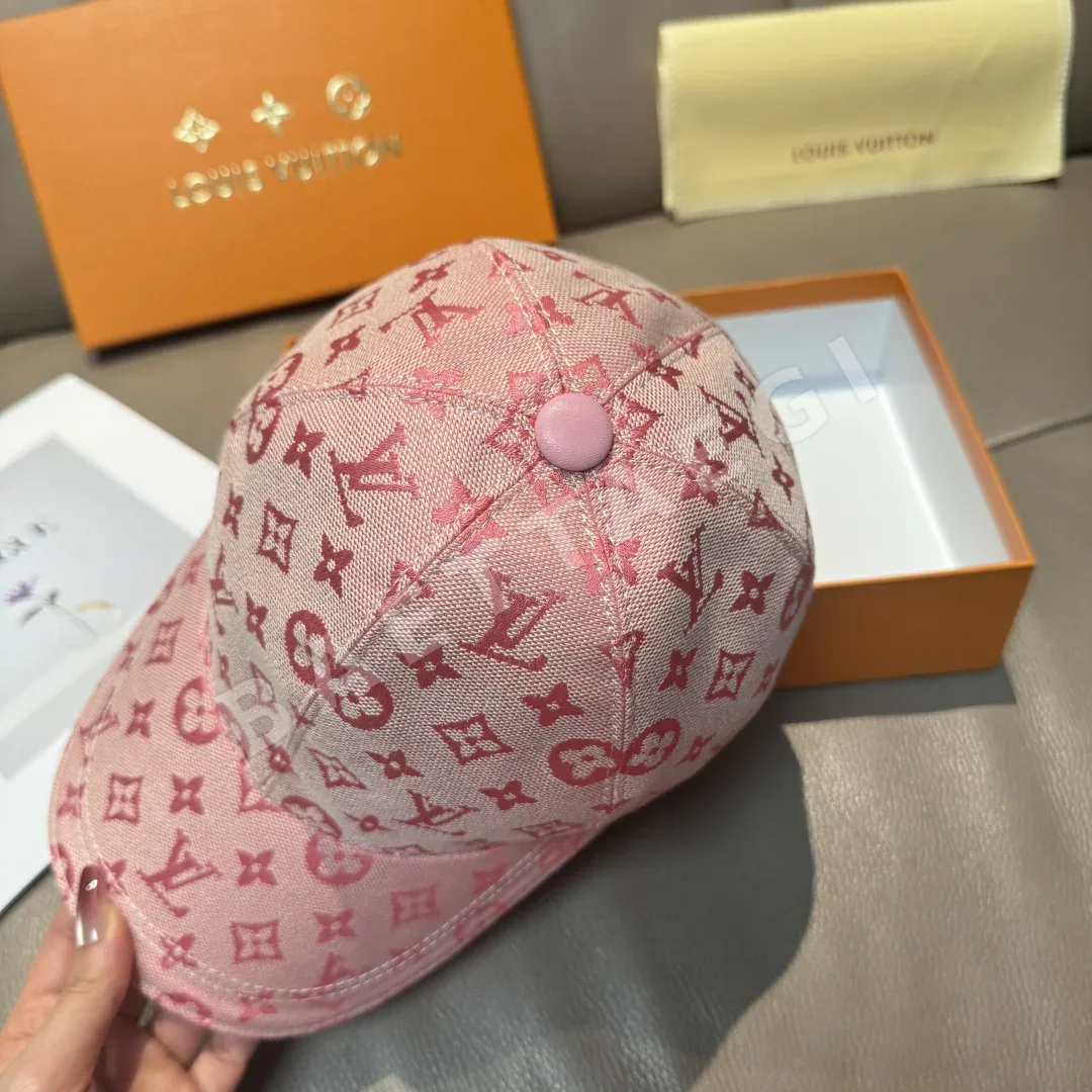 루이비통 LV 데님 자카드 베이스볼 캡 상세 이미지 5