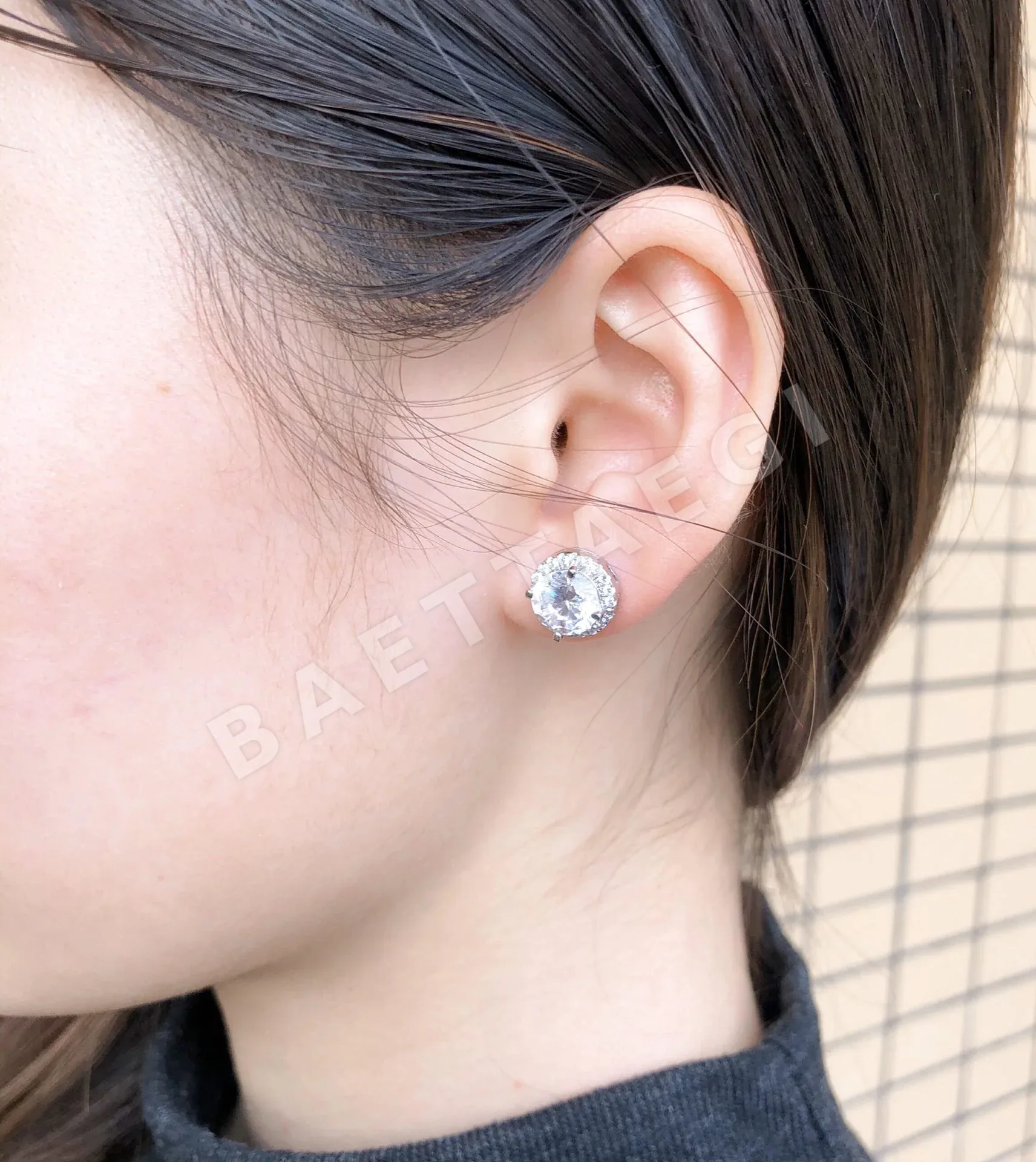 티파니 다이아몬드 스터드 귀걸이 71086