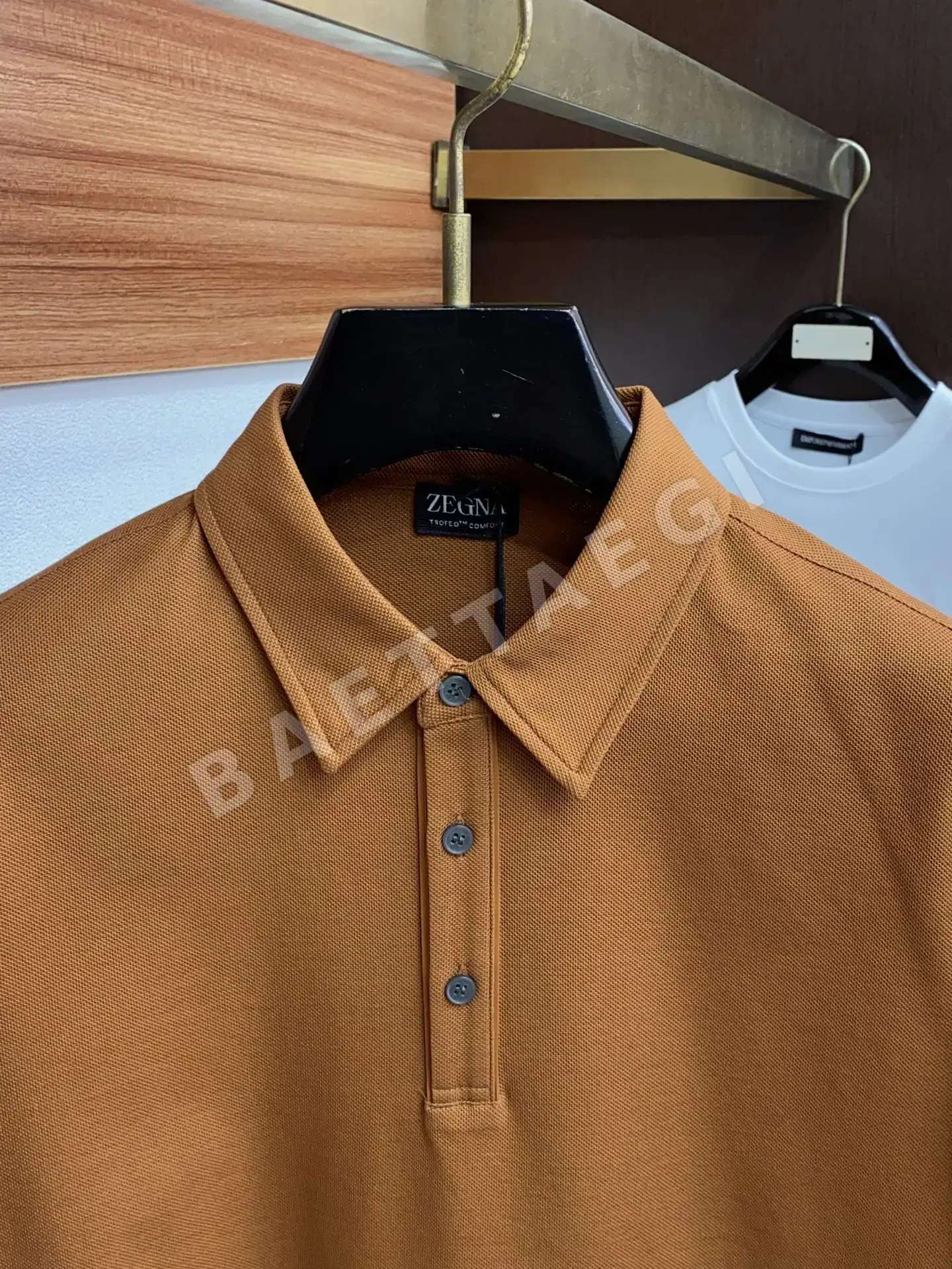 제냐 남성 클래식 반팔 폴로셔츠 M~3XL 상세 이미지 3