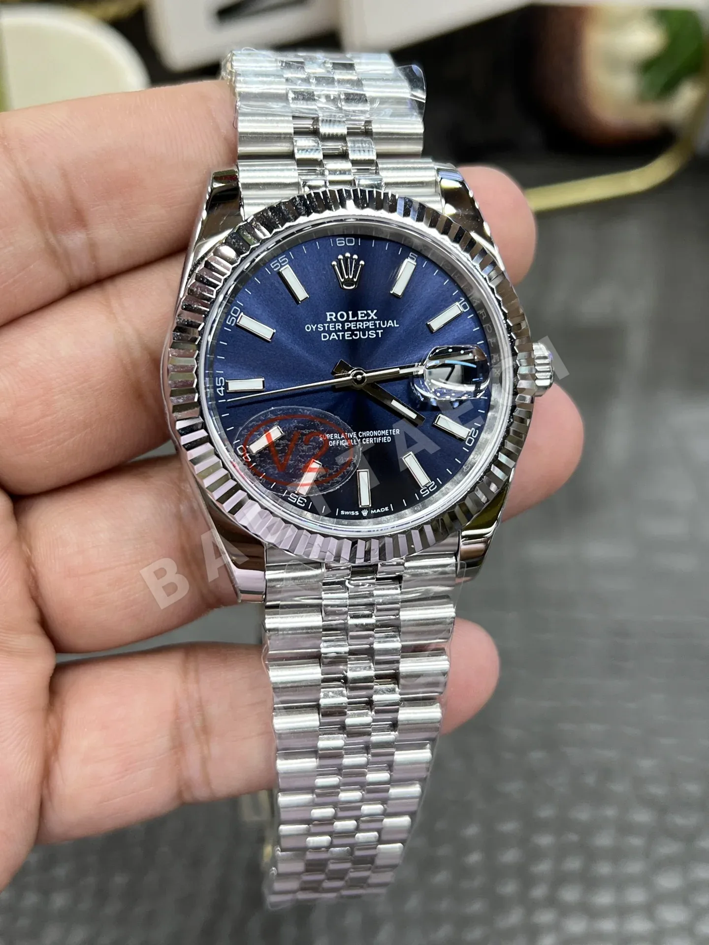 롤렉스 데이트저스트 v공장 41mm 시계 상세 이미지 4