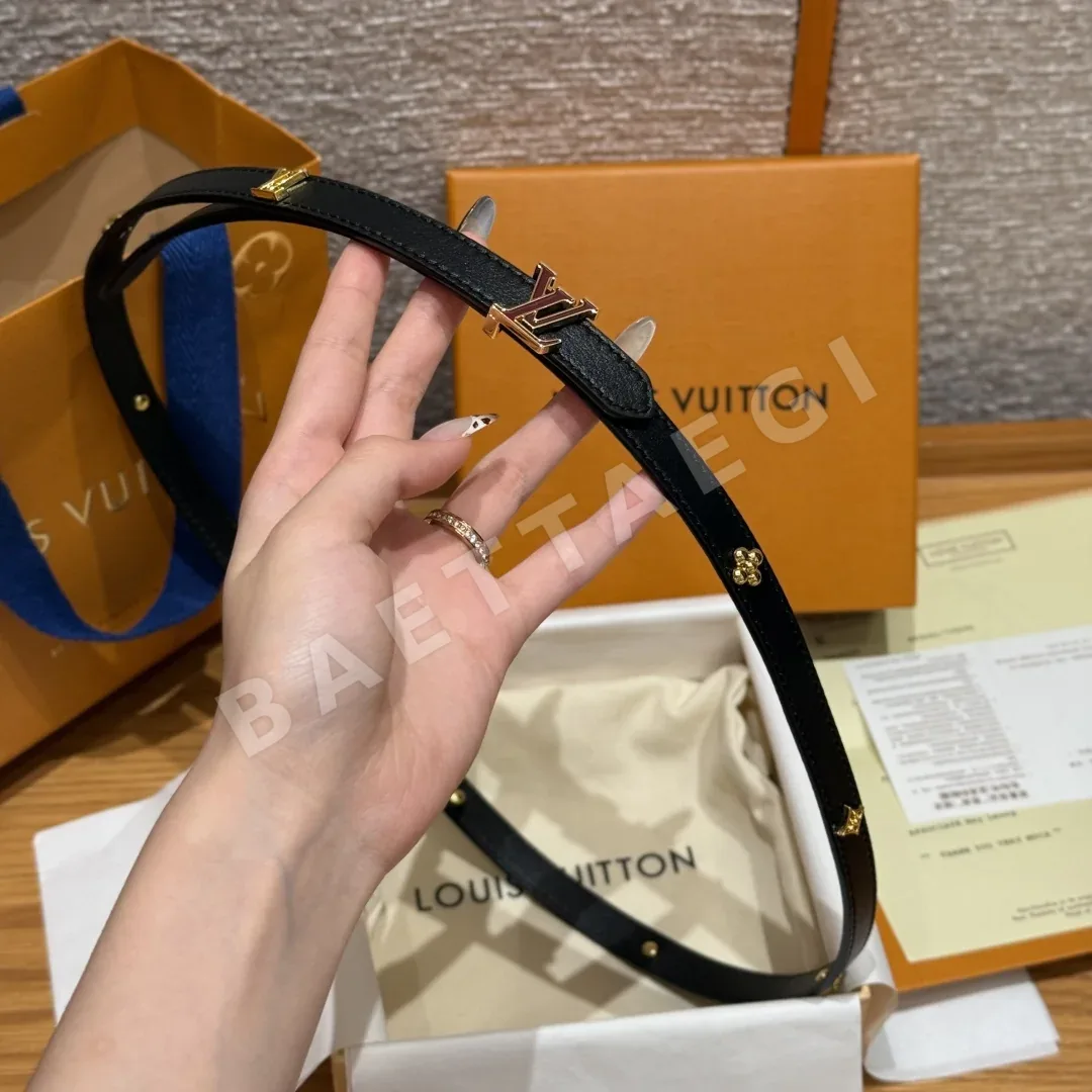 루이비통 JD320-GRAM 15mm 리버시블 벨트 상세 이미지 3