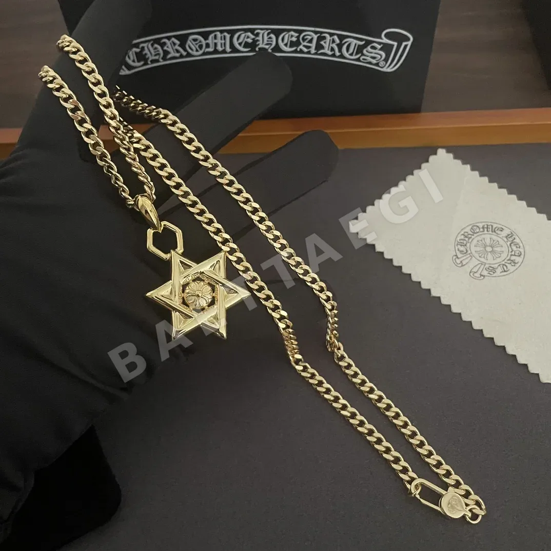 크롬하츠 육각별 펜던트 목걸이 상세 이미지 6