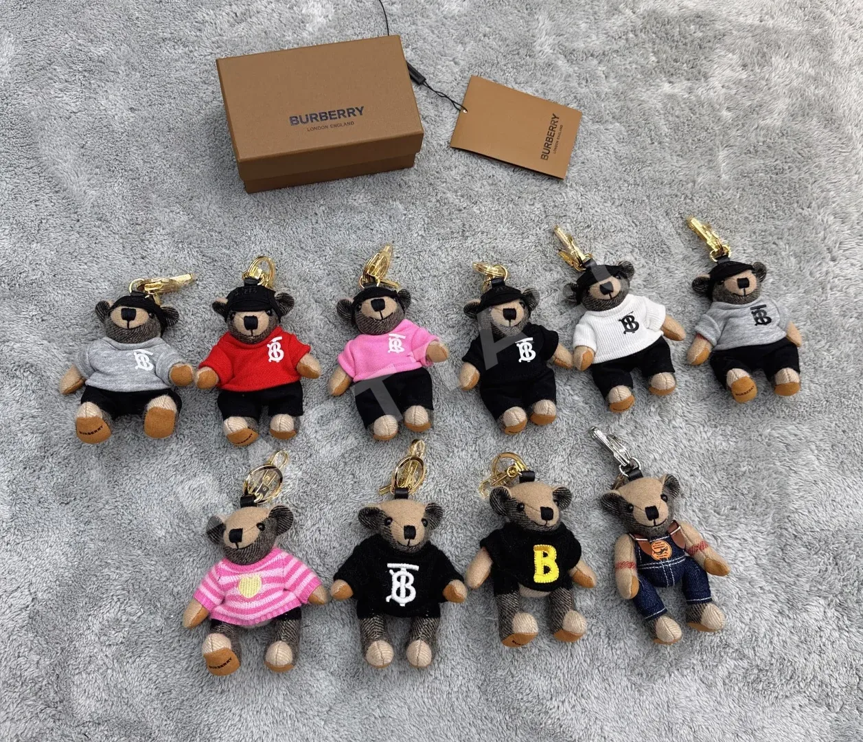 버버리 곰 인형 키링 상세 이미지 9