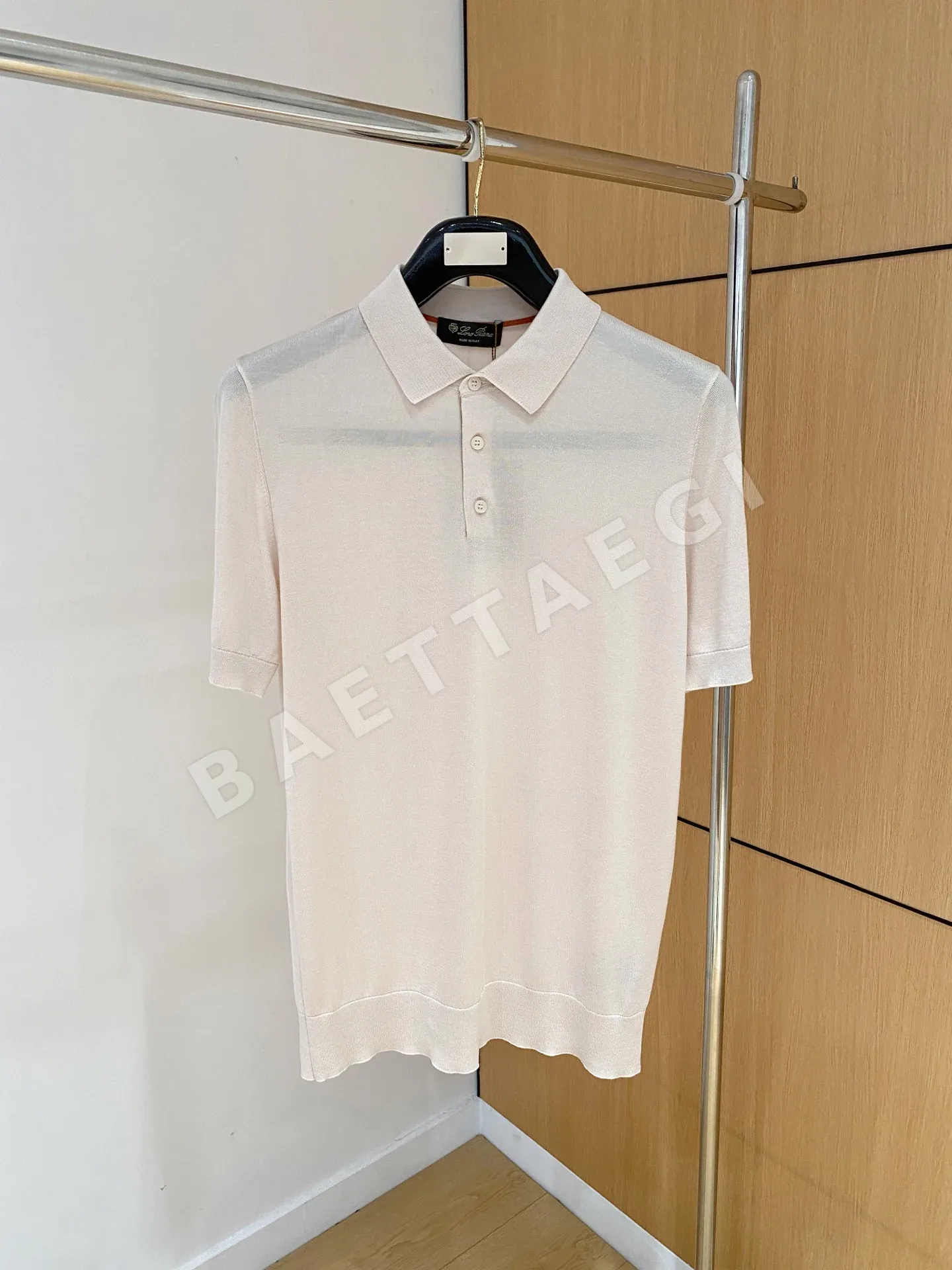 로로피아나 남성 린넨 혼방 반팔 티셔츠 114977
