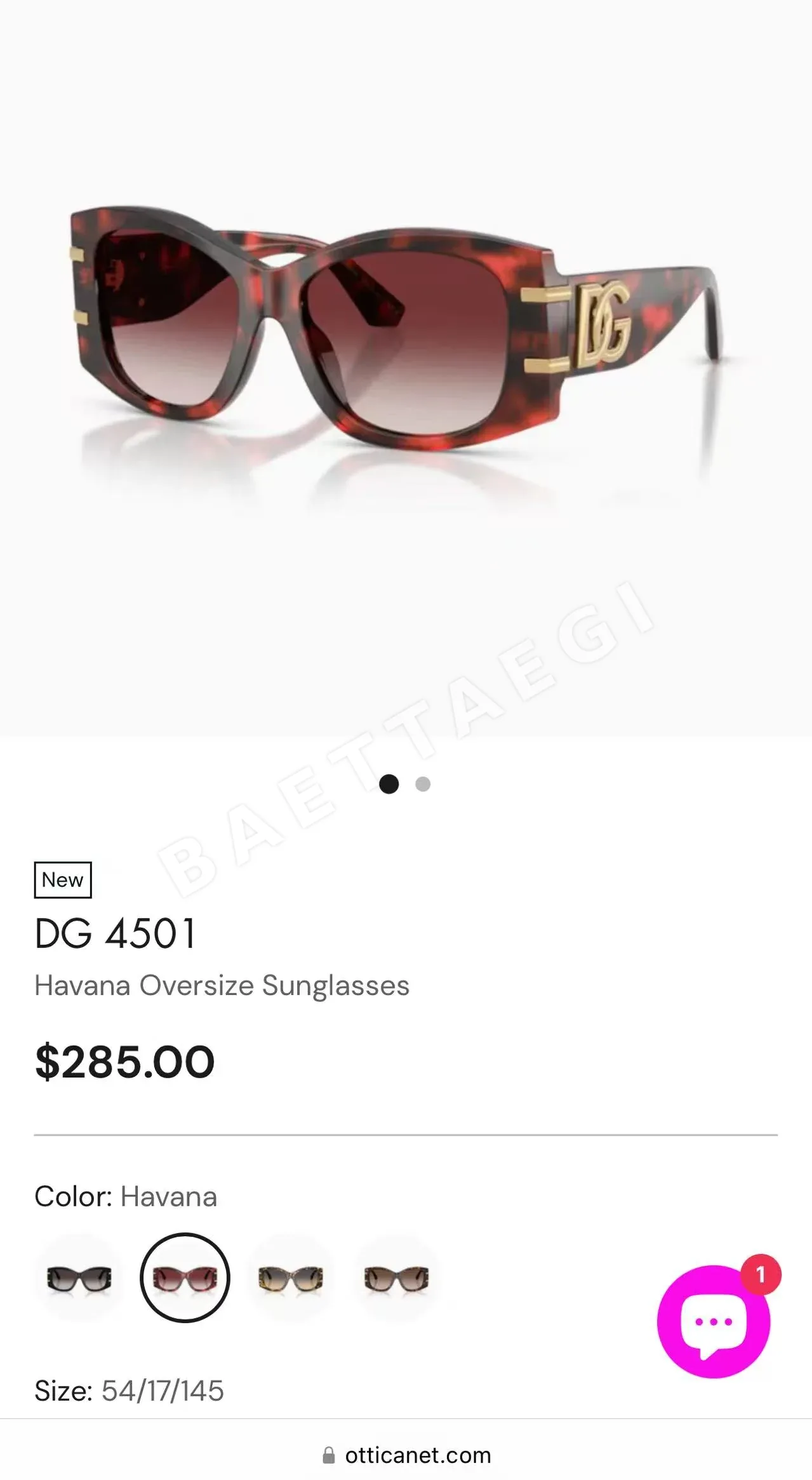 돌체앤가바나 선글라스 72484 Dolce & Gabbana Sunglasses 상세 이미지 3