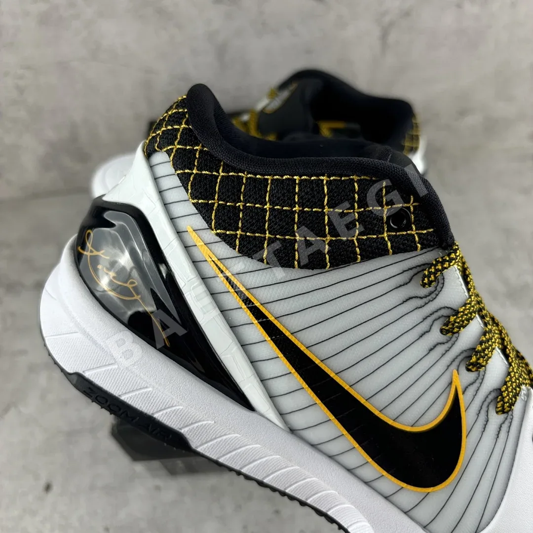 나이키 [GX] 코비 4 프로트로 AV6339-101 201395 Nike Kobe 4 Protro White Black Del Sol ZK4 상세 이미지 8