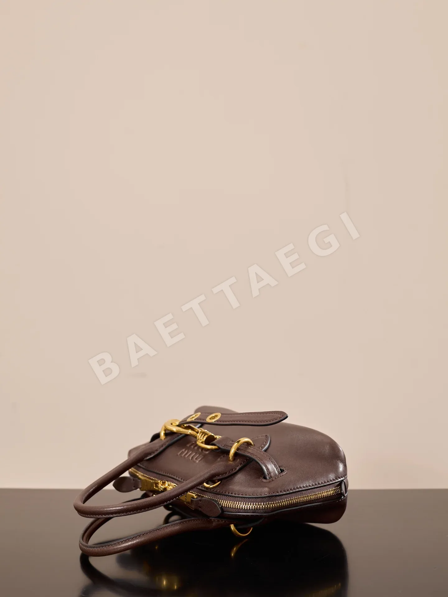 미우미우 헤더우드 램스킨 미니 숄더백 5BP090 M1050 상세 이미지 7