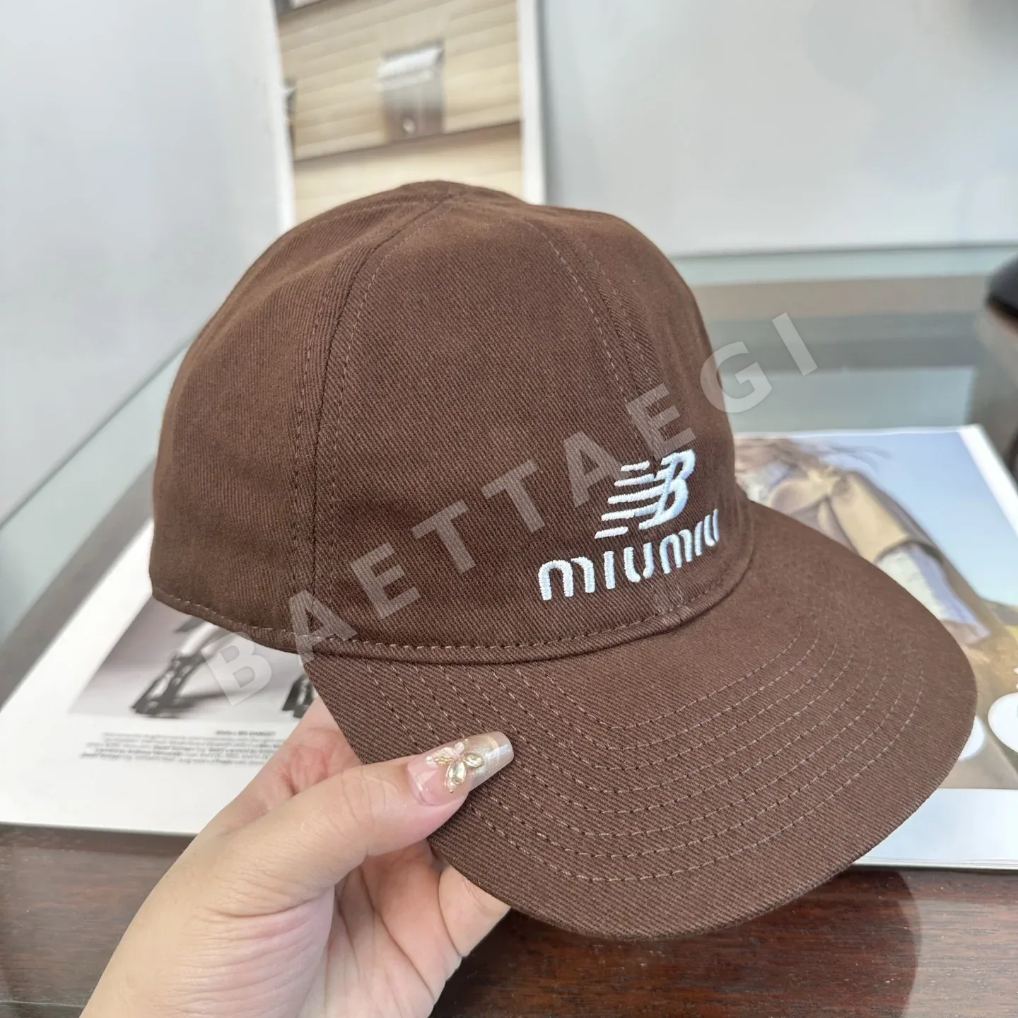 미우미우 야구모자 상세 이미지 6