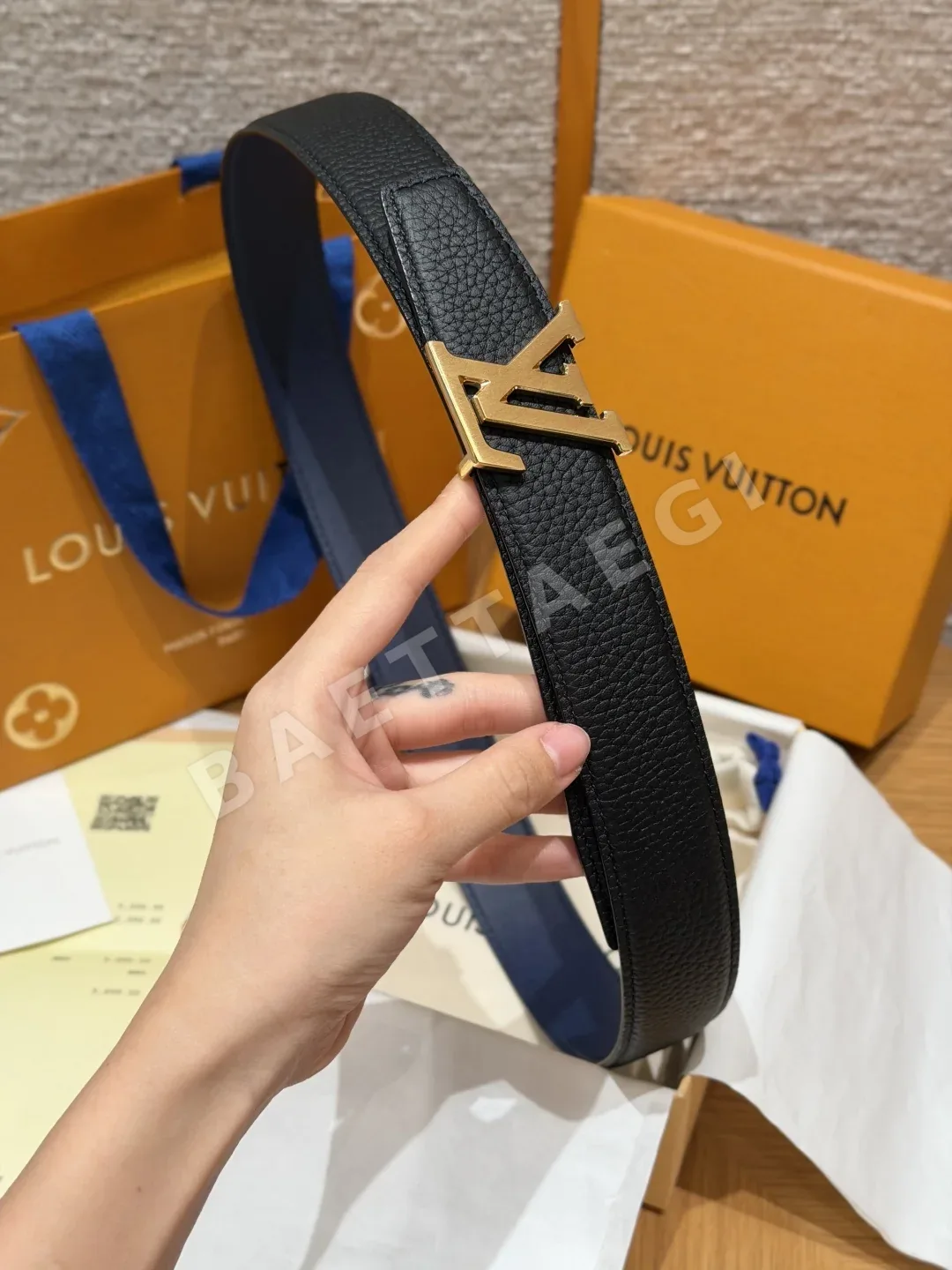 루이비통 헤리티지 35mm 리버시블 벨트 상세 이미지 4