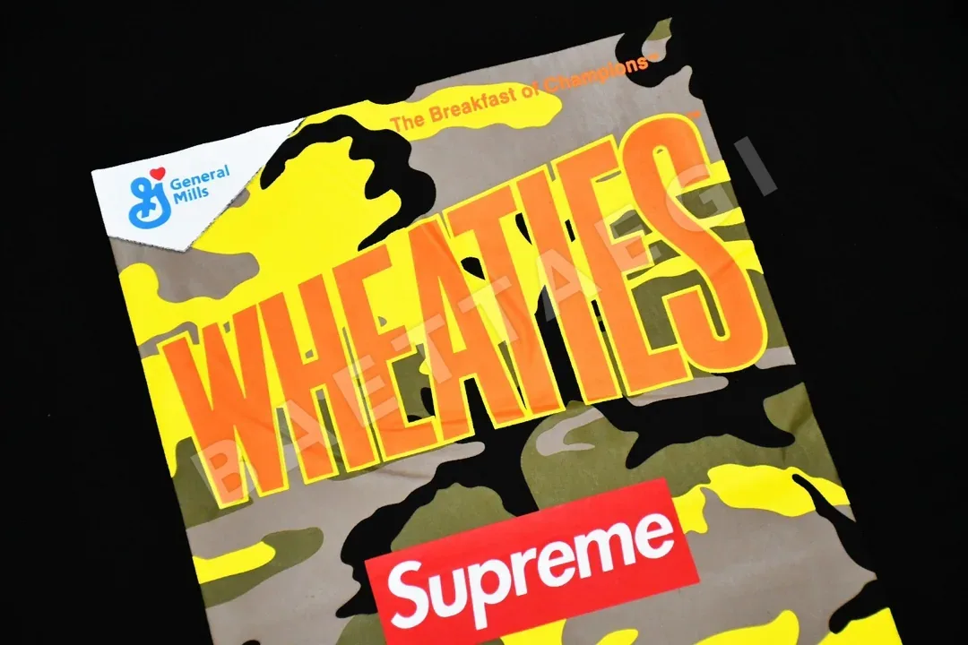 슈프림 Wheaties 시리얼 프린트 반팔 티셔츠 상세 이미지 7