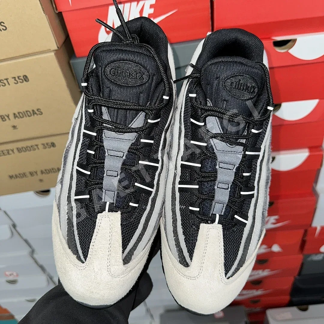 나이키 [GX] 에어 맥스 95 CU8406-101 201215 Nike Air Max 95 Comme Des Garcons Black Grey 상세 이미지 3