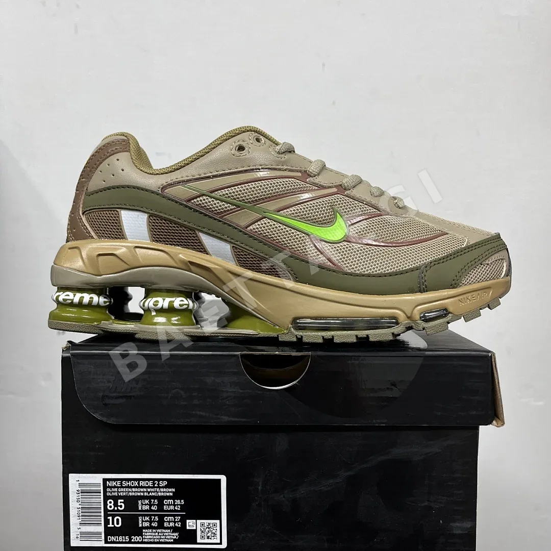 나이키 [WM] 샥스 DN1615-200 201012 Nike Shox Ride 2 Supreme Olive
