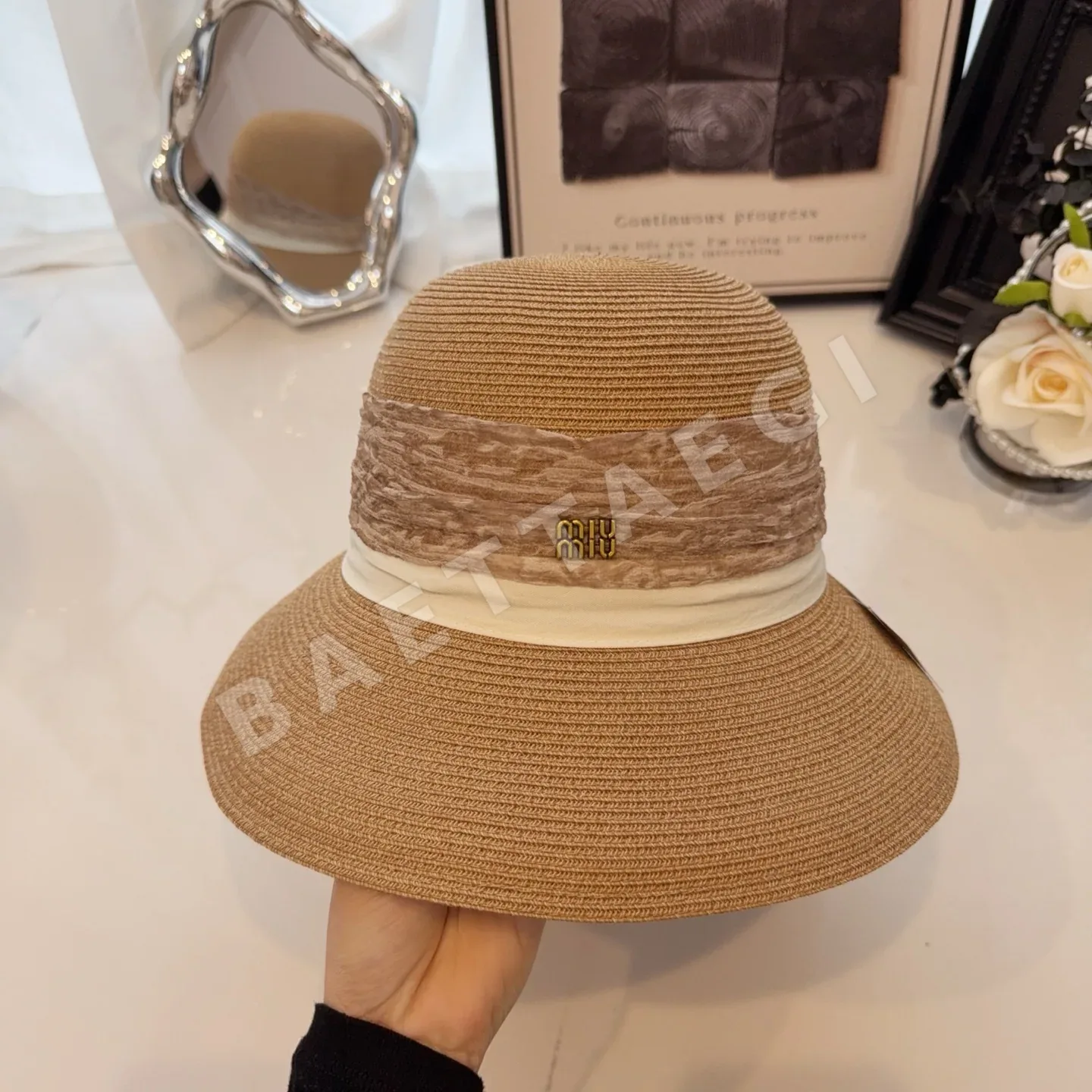 미우미우 모자 80952 Miu Miu Cap 상세 이미지 2