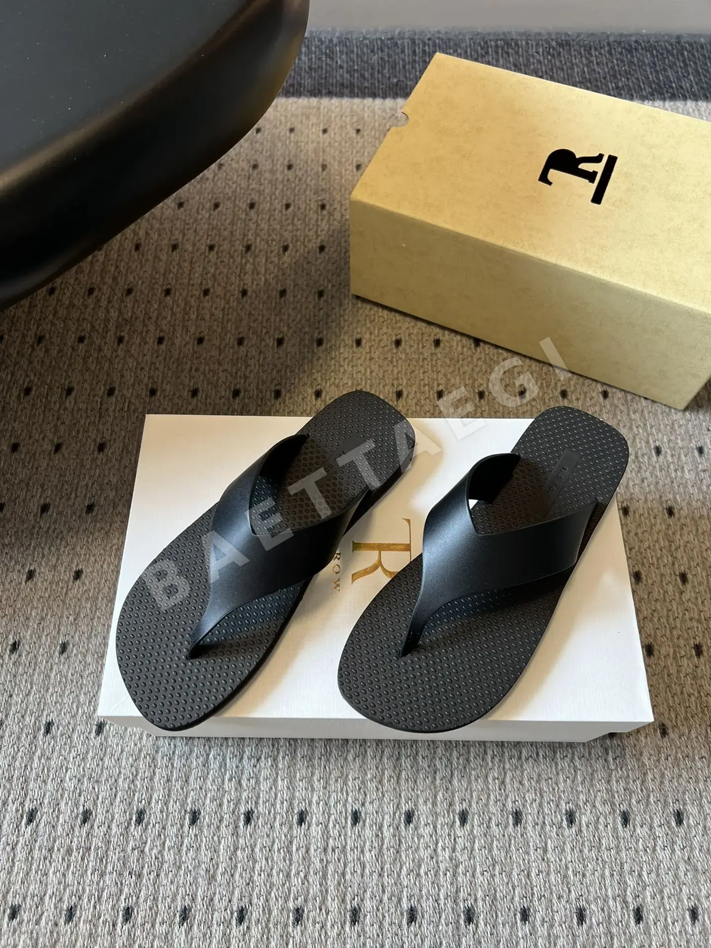 더로우 컬러 블록 비치 샌들 상세 이미지 2