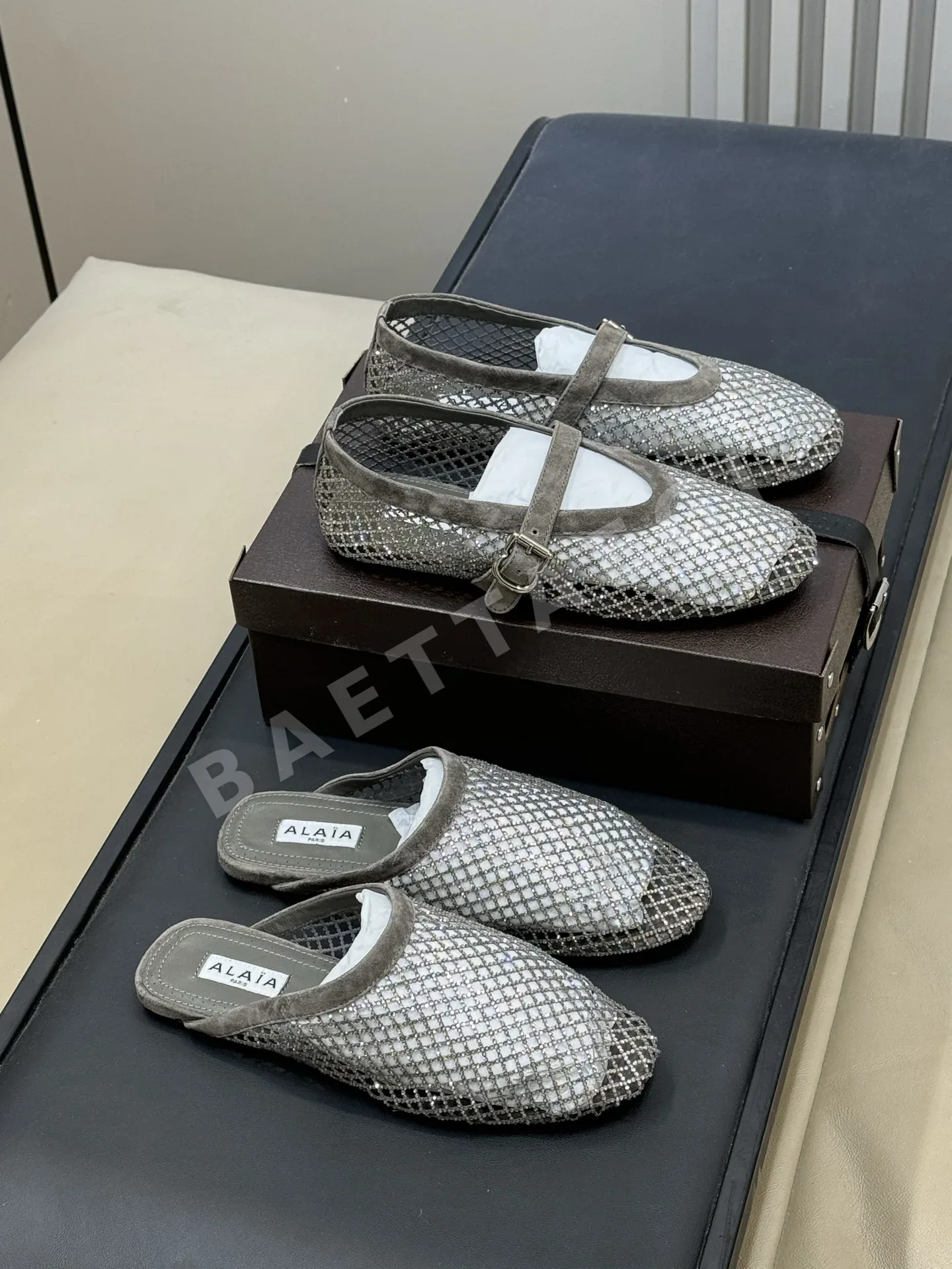 알라이아 메시 슬리퍼 120809