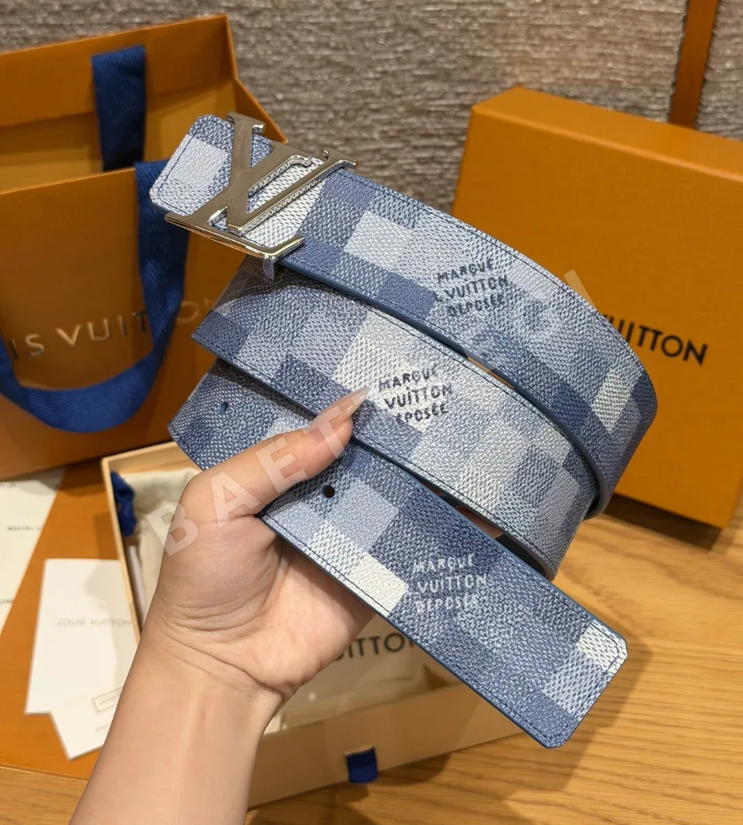 루이비통 DIMENSION 40mm 리버시블 소가죽 벨트 상세 이미지 2