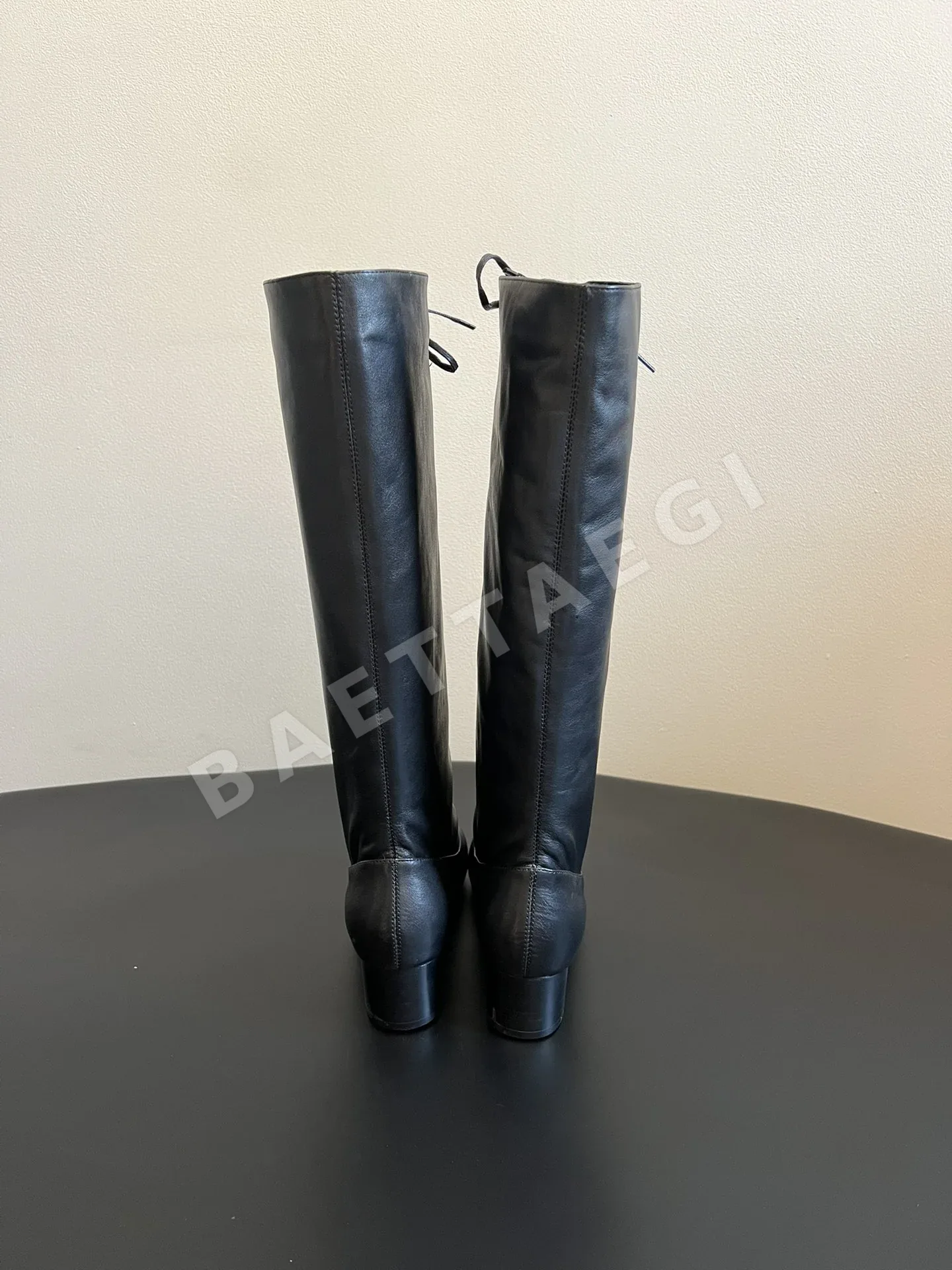 팔로마울 팔로마 울 패치워크 레이스업 로우힐 부츠 상세 이미지 4