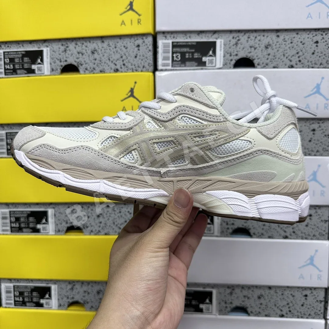 아식스 [M] 젤 NYC 1203A663-102 200489 Asics Gel-NYC White Feather Grey 상세 이미지 6