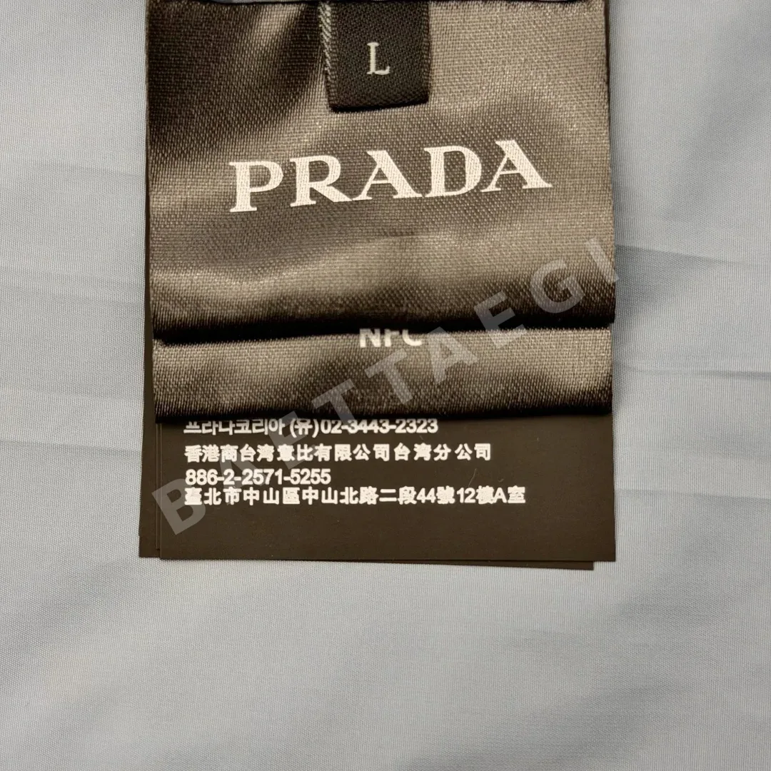 프라다 리사이클 나일론 남성 자켓 상세 이미지 9
