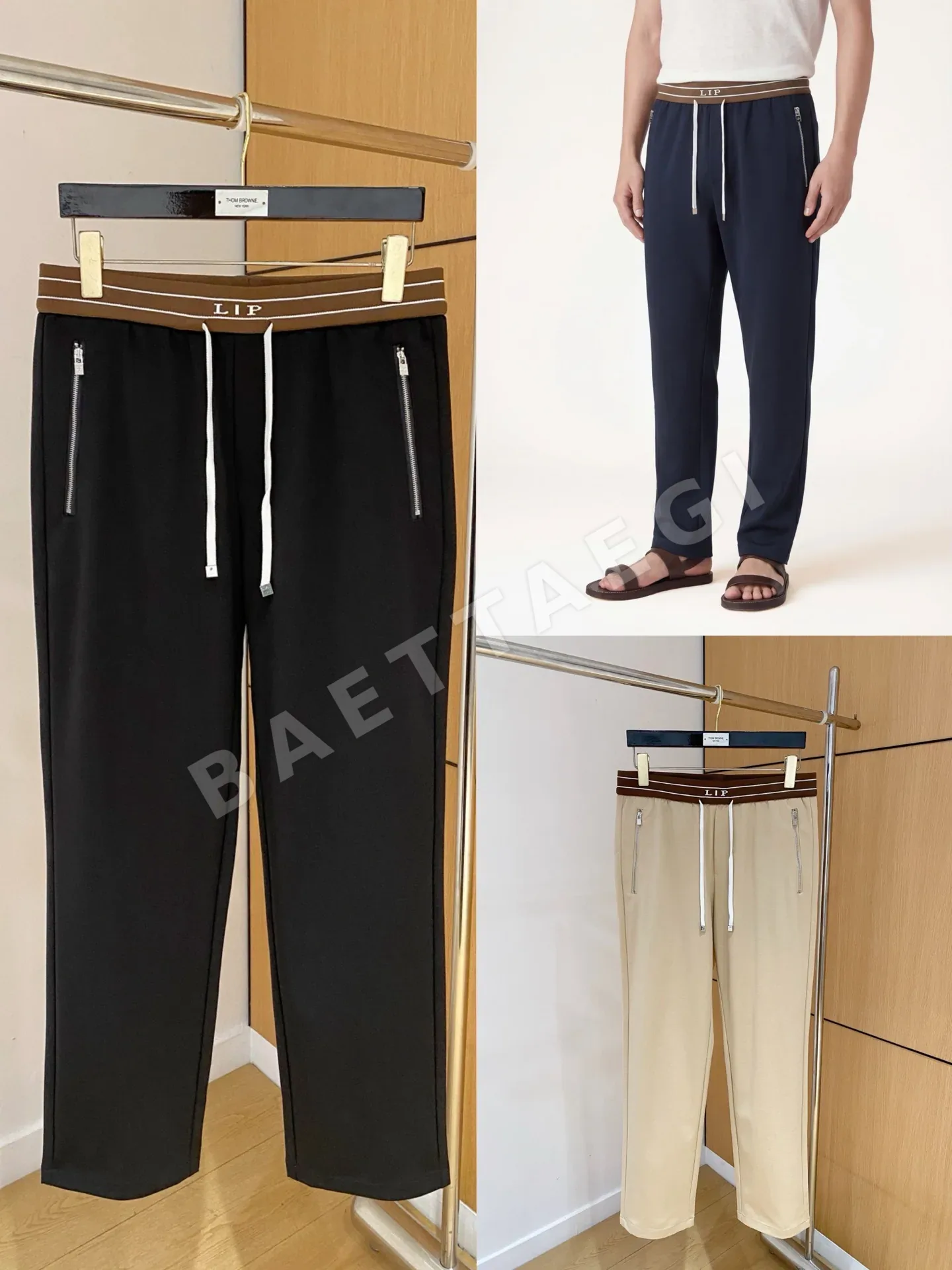 로로피아나 남성 린넨 바지 상세 이미지 9