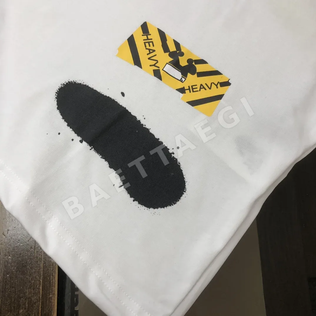오프화이트 남성 반팔 상세 이미지 8