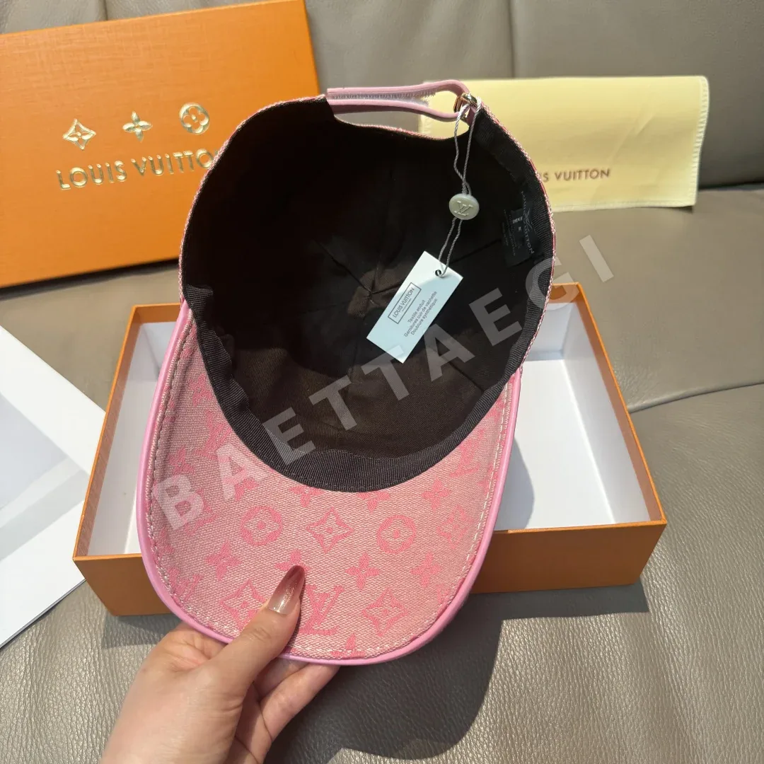 루이비통 LV 데님 자카드 베이스볼 캡 상세 이미지 7