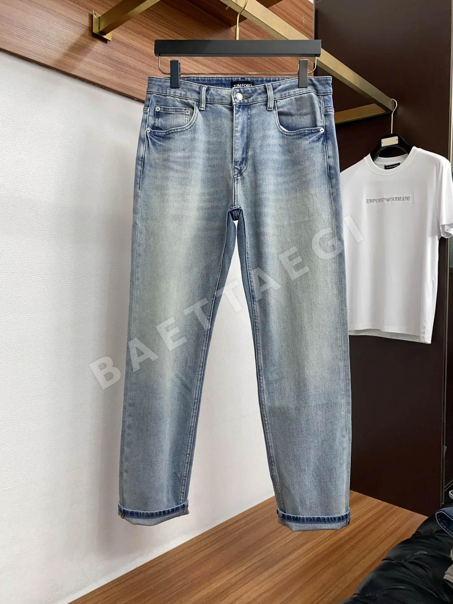 톰포드 남성 데님 바지 상세 이미지 2