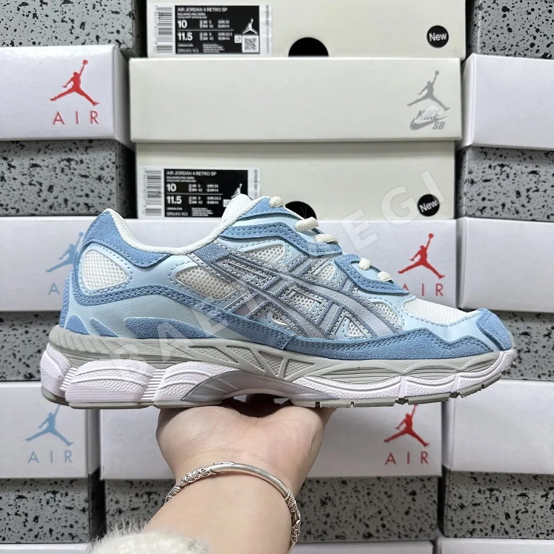 아식스 [WZ] 젤 NYC 1203A383-107 200395 Asics Gel-NYC Cream Arctic Sky 상세 이미지 2