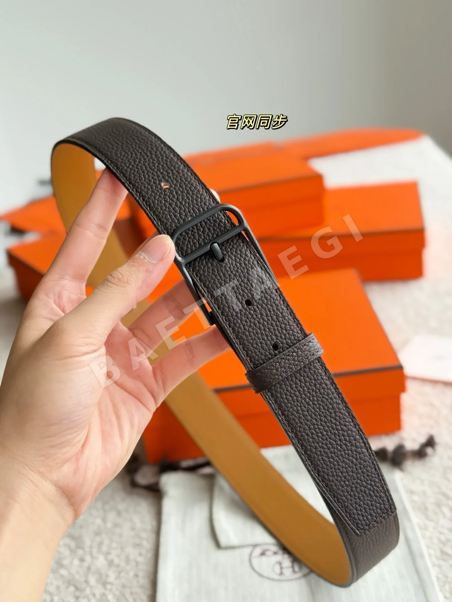에르메스 로만 벨트 상세 이미지 4