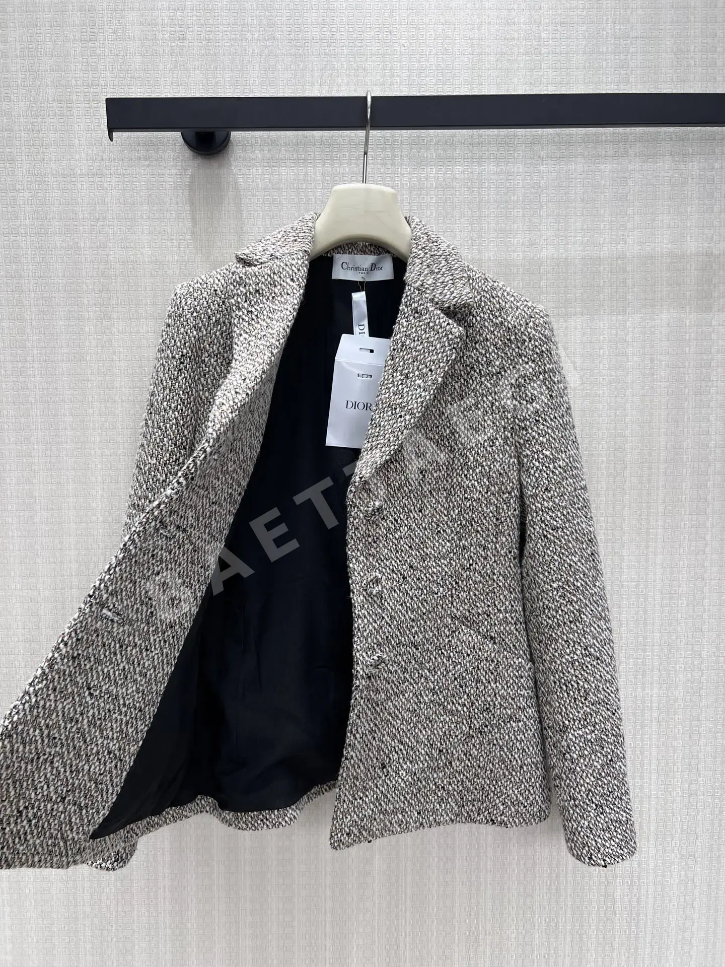 디올 트위드 피시테일 여성 자켓 상세 이미지 3