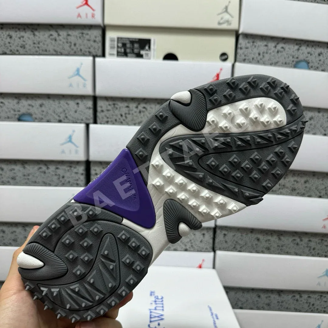 오프화이트 ODSY-2000 202421 Off White Sneaker White Purple 상세 이미지 4