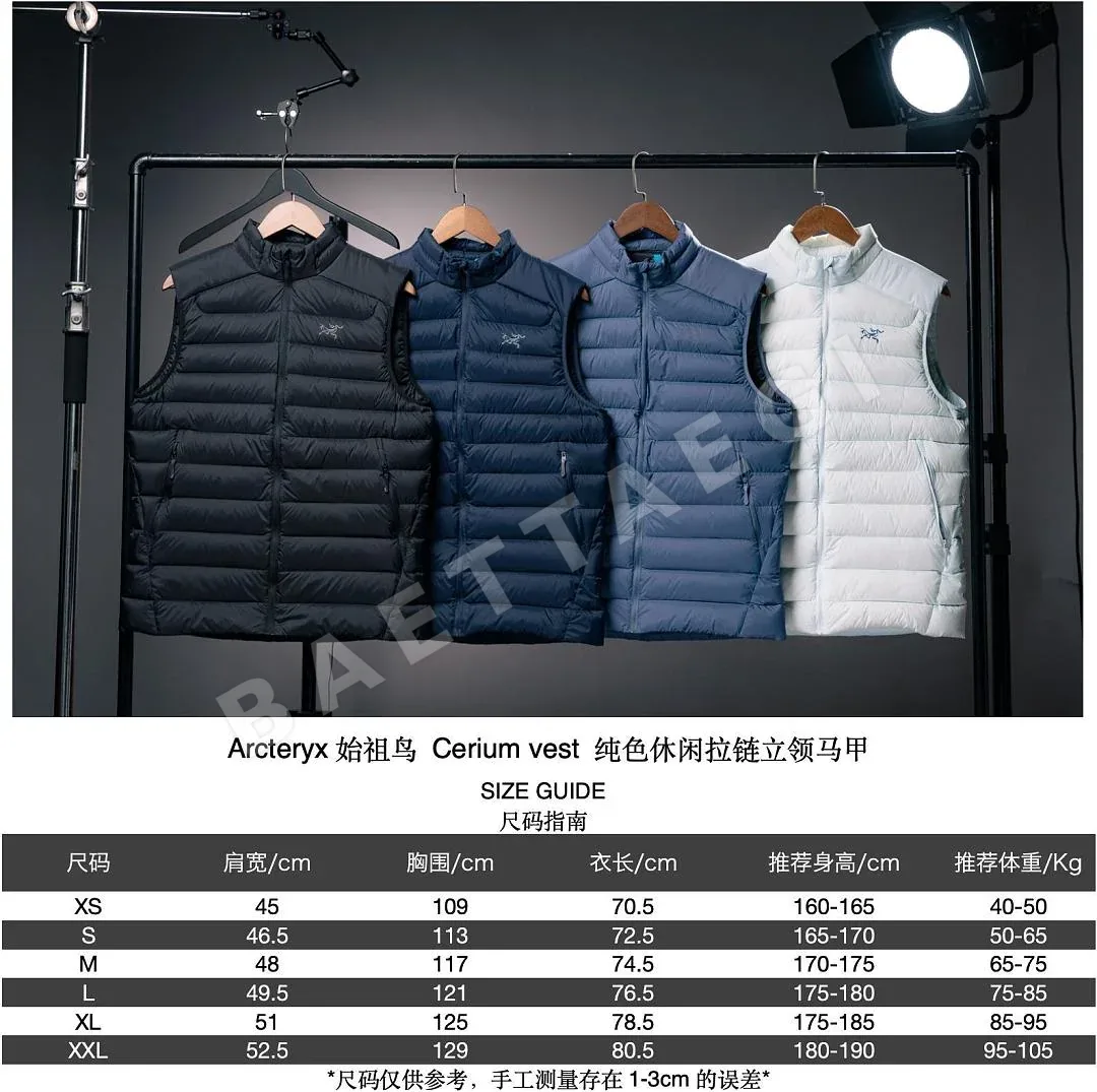아크테릭스 [XF] 세리움 베스트 블랙 실버 205580 Arc'teryx Cerium Vest 상세 이미지 2