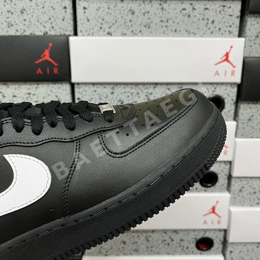 나이키 [GX] 에어 포스 1 로우 CU9225-002 201207 Nike Air Force 1 Low Supreme Black White 상세 이미지 9