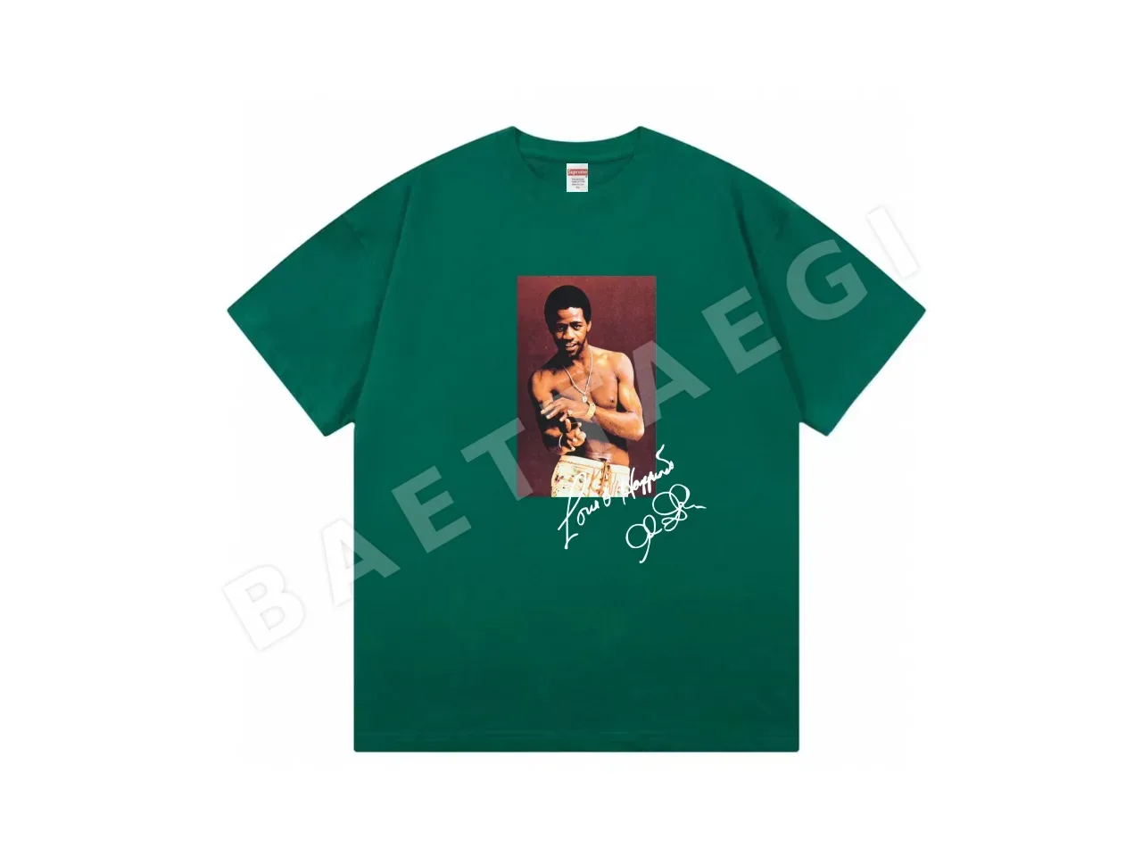 슈프림 Al Green 프린트 반팔 티셔츠 86927