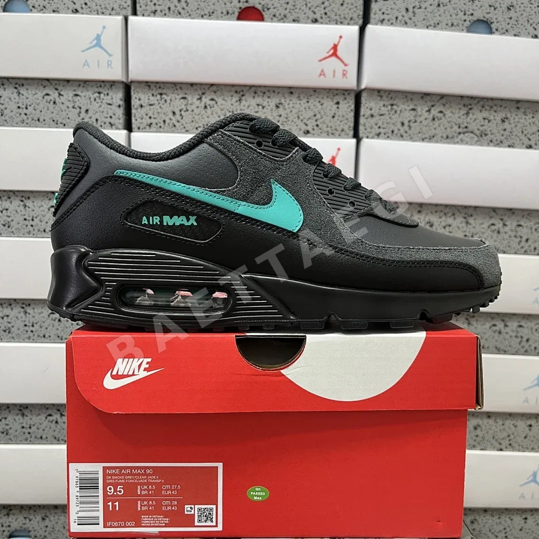 나이키 [MAX] 에어 맥스 90 IF0670-002 201148 Nike Air Max 90 Black Clear Jade