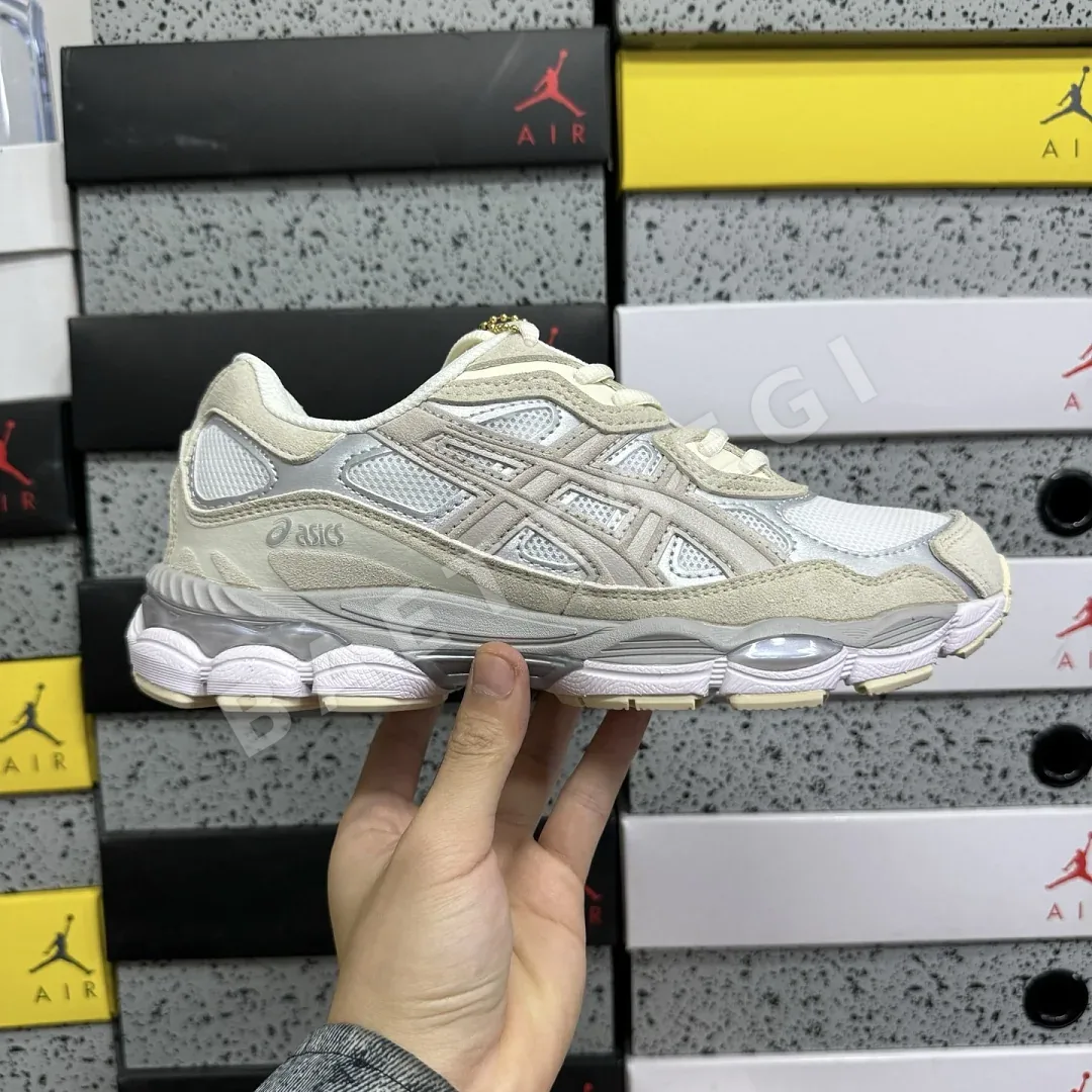 아식스 [WZ] 젤 NYC 1201A789-105 200388 Asics Gel-NYC White Oyster Grey 상세 이미지 3