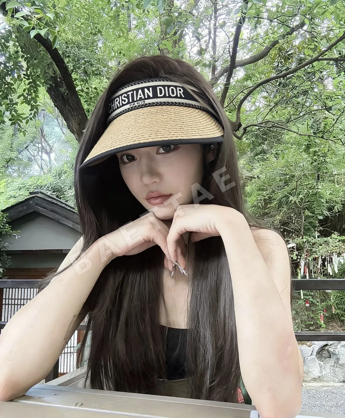 디올 바이저 모자 상세 이미지 8